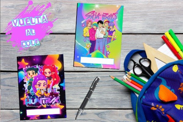 Producto - SEPARADORES ESCOLARES GUERRERAS KPOP