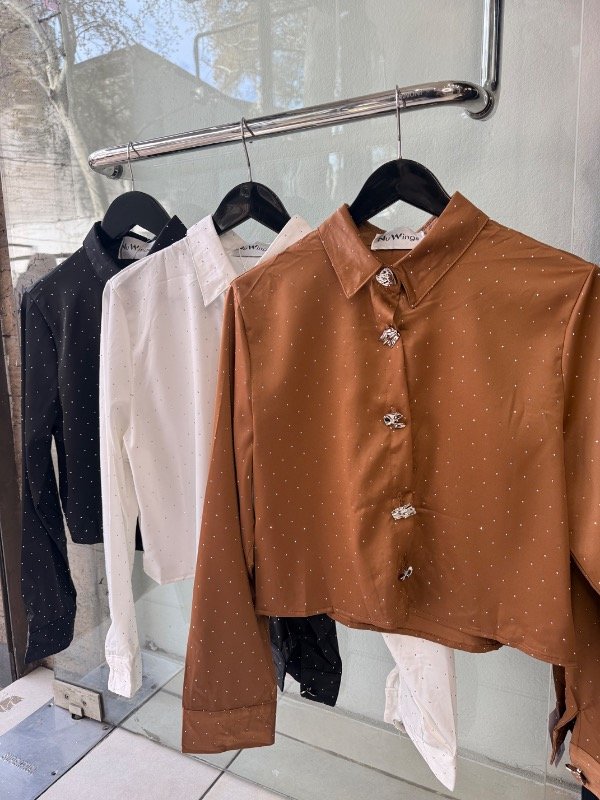 Producto - Camisa satén brillos - 1