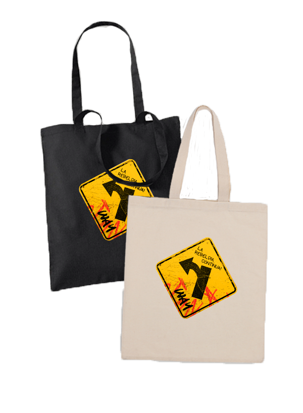 Producto - Tote Bag La rebeldia continua - Erreway