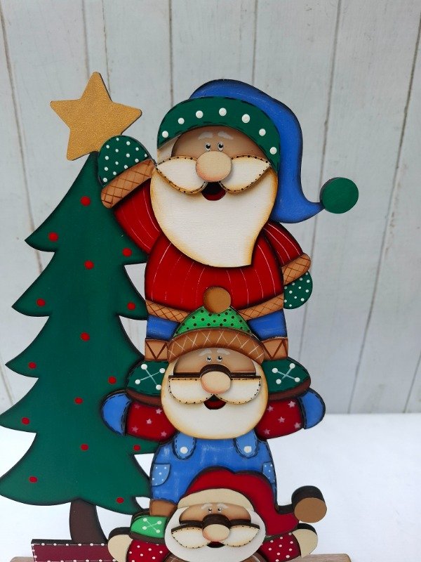 Producto - ADORNO TORRE PAPA NOEL NAVIDAD - 5