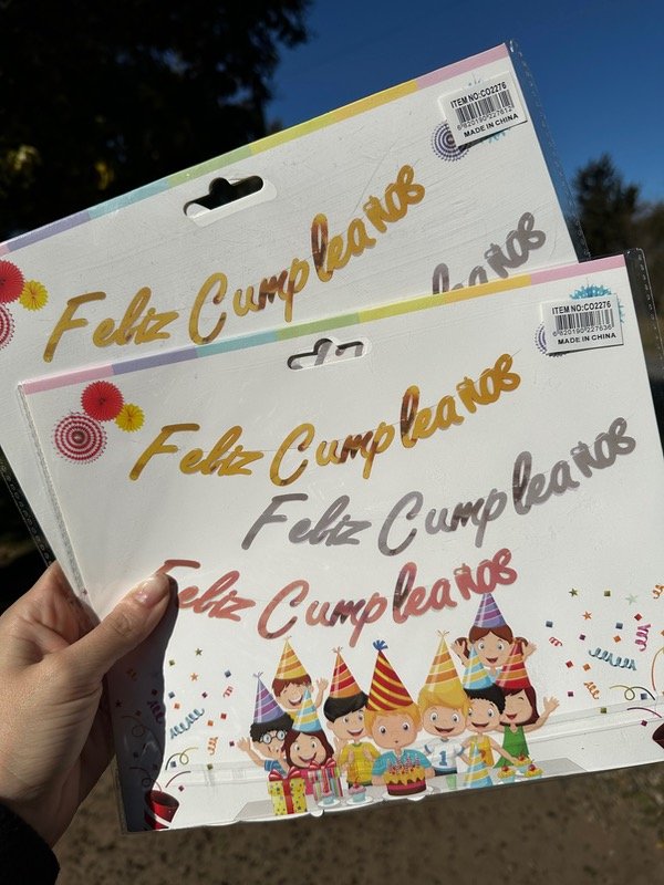 Producto - Guirnalda cursiva FC