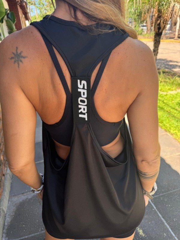 Producto - Musculosa microfibra holgada