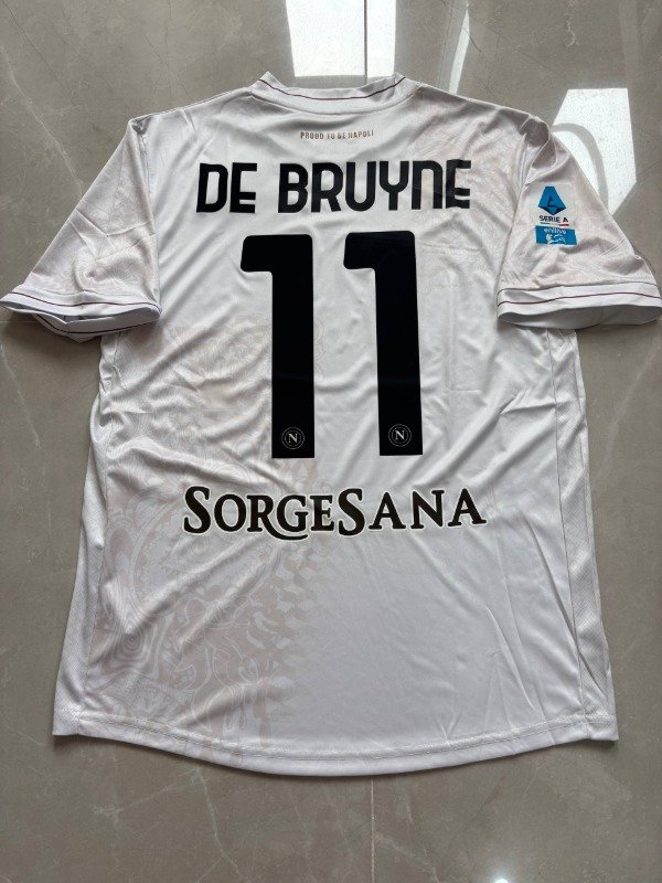 Producto - Napoli Visitante 25/26 11 De Bruyne Serie A