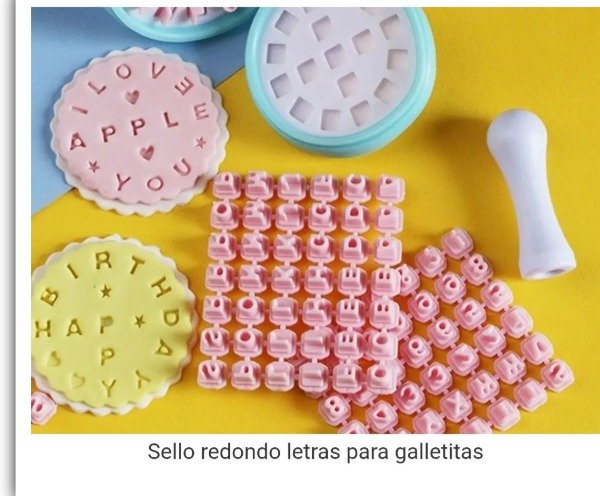 Producto - Sello abecedario