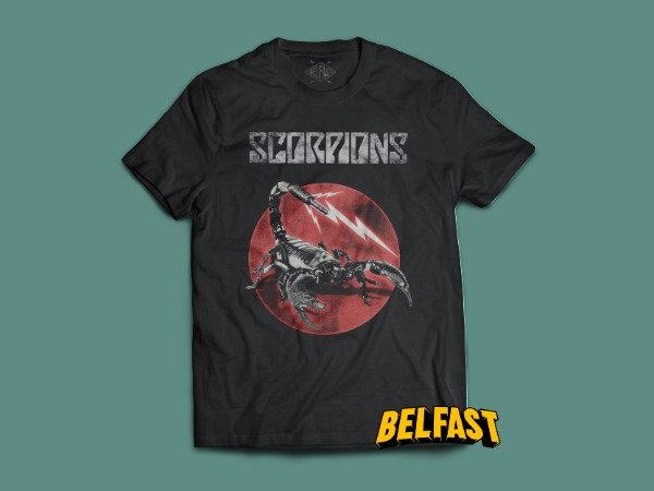 remera scorpions electric