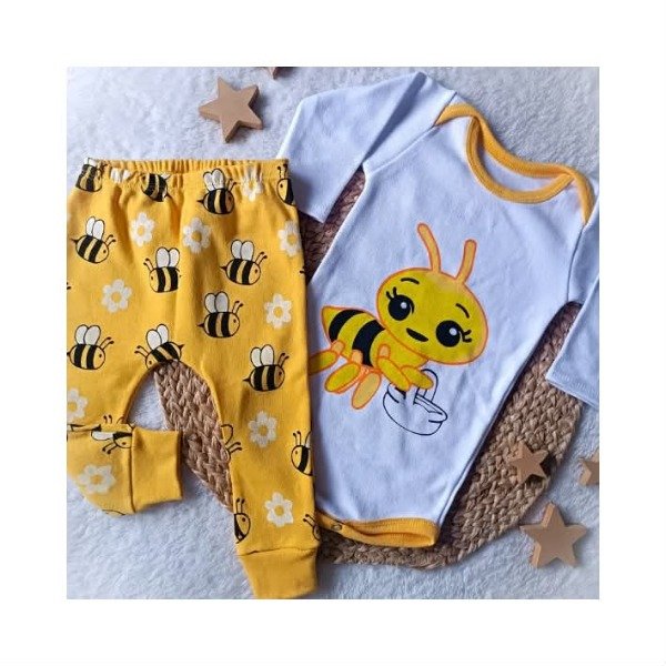 Producto - conjunto ABEJITA amarillo - 1
