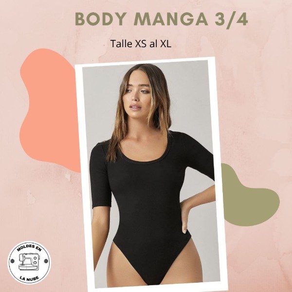 Producto - Body Manga 3/4
