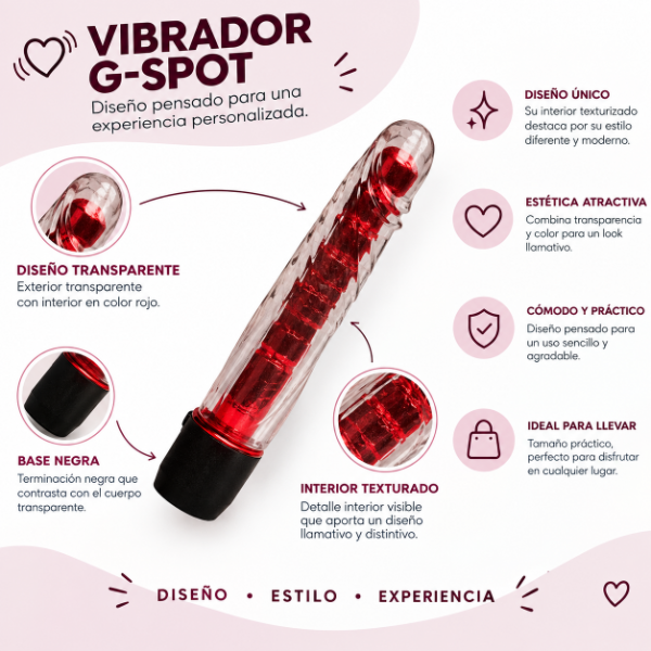 Producto - Vibrador G-Spot (18x4cm) - 2