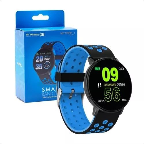 Producto - RELOJ SMART BT NM-PRO AZUL NETMAK