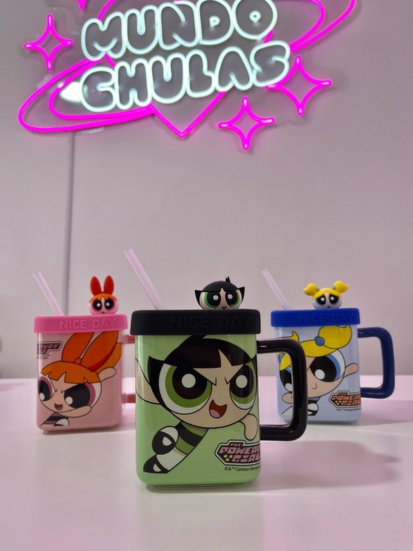 Producto - Tazas SUPER PODEROSAS + bombilla