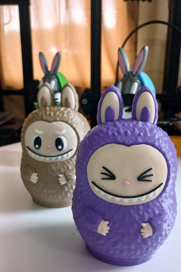 Producto - Labubu Huevo impreso 3D Alcancia