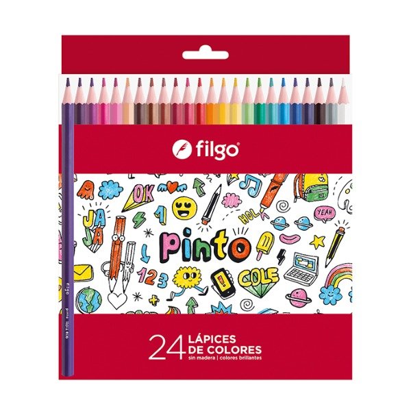Producto - Lapices de colores x 24 -FILGO-