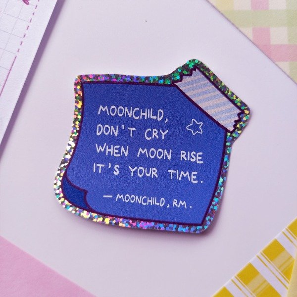 Producto - Calco Moonchild, don't cry!