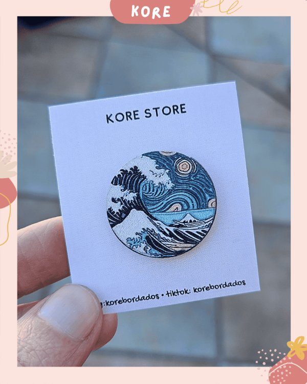 Producto - Pin acrilico Arte