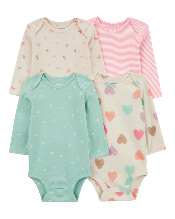 Producto - PACK CARTERS 4 BODYS HEART - 0