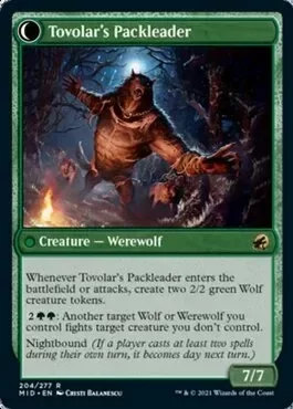 Producto - Tovolar's Huntmaster #204  Innistrad: Midnight Hunt