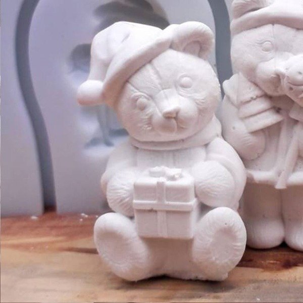 Producto - Molde de Osito Navideño