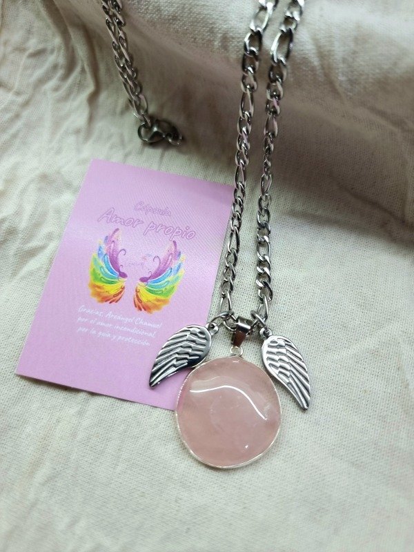 Producto - Collar Cápsula AMOR PROPIO acero