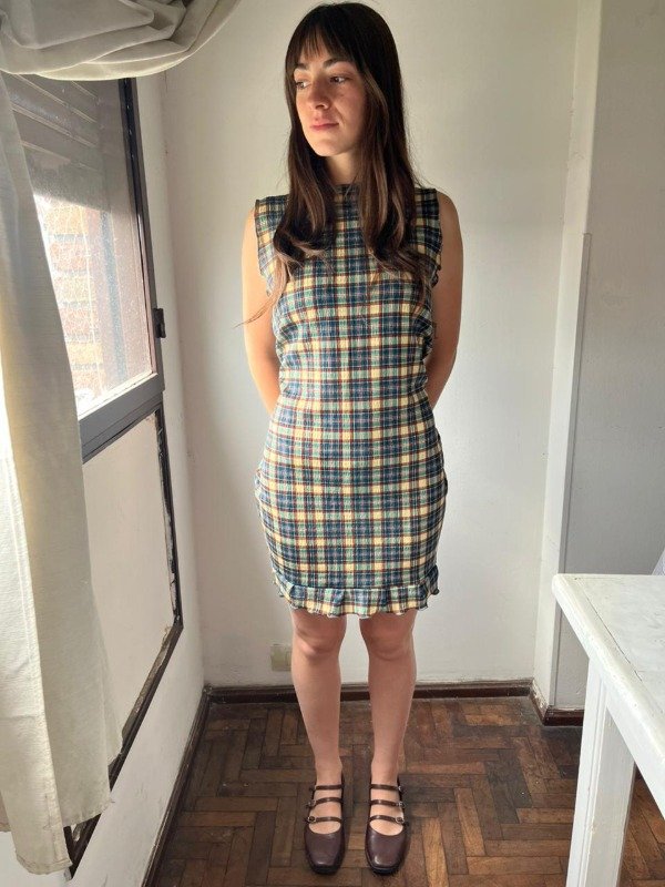 Producto - Vestido Cuadrille giallo