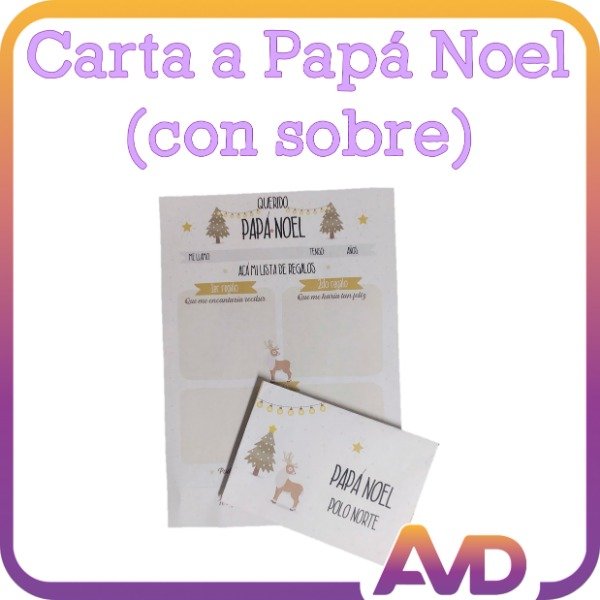 Producto - Carta a Papá Noel - 0