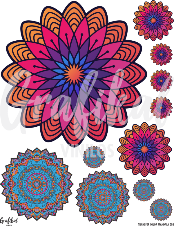 Producto - Transfer Color Mándala 003