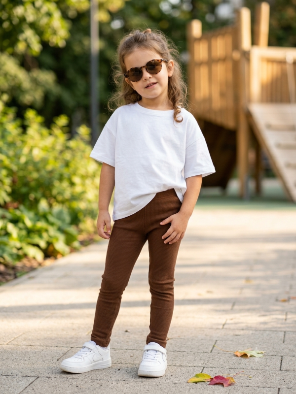 Producto - CALZA MORLEY CHOCO - tansferencia 9.945