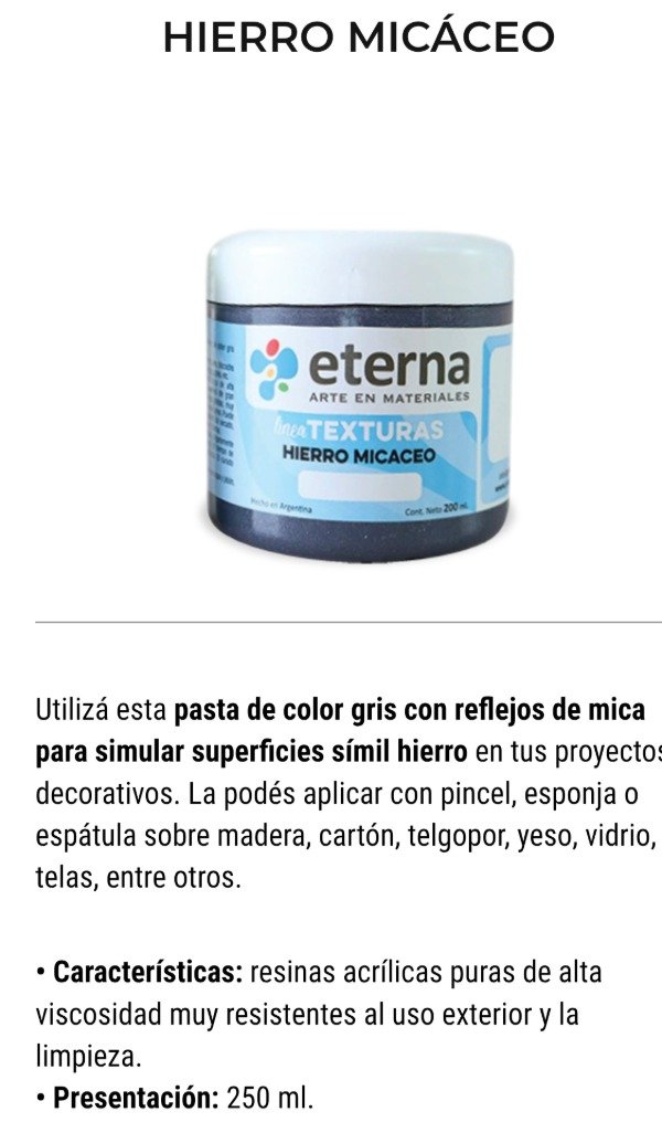 Producto - Texturas 200ml