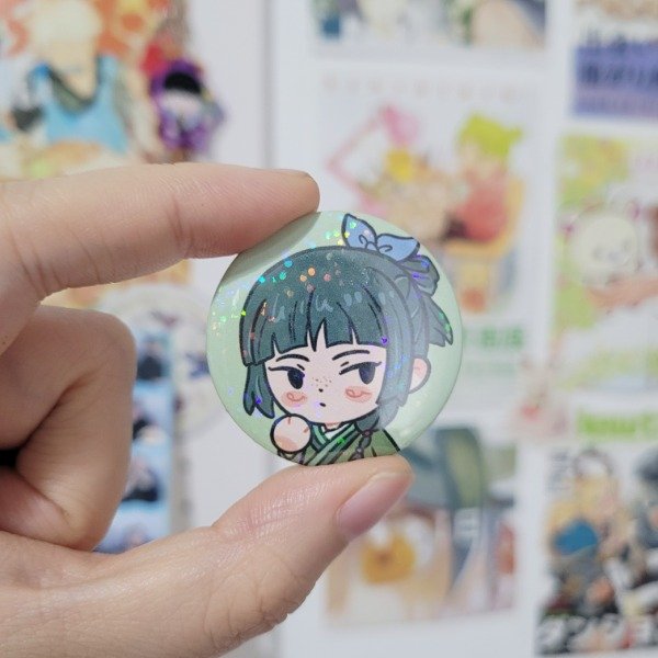 Producto - Pin holográfico Maomao