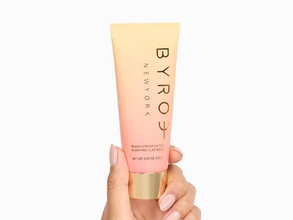 Producto - BYROE Mascarilla de arcilla purificante con té de kombucha de durazno