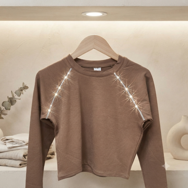 Producto - Remera Corta Stras Teens (RML-20)