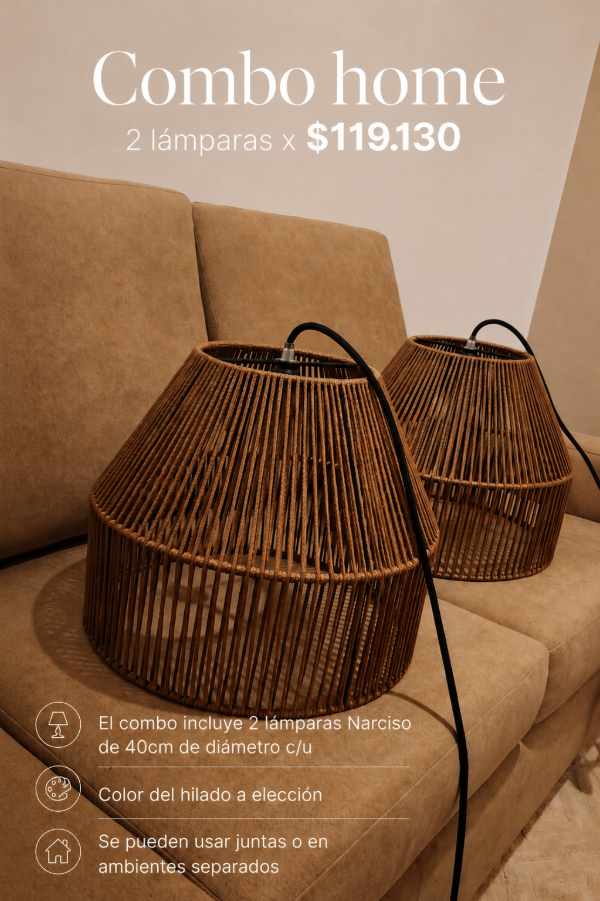 Producto - Combo x 2 colgantes Narciso