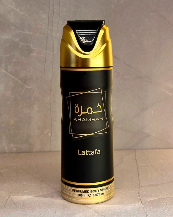 Producto - Lattafa - Khamrah - Perfume en Aerosol Desodorante 200 ML