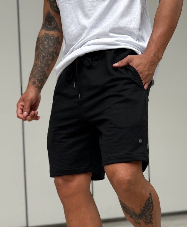 Producto - Bermuda Rústica  Negra