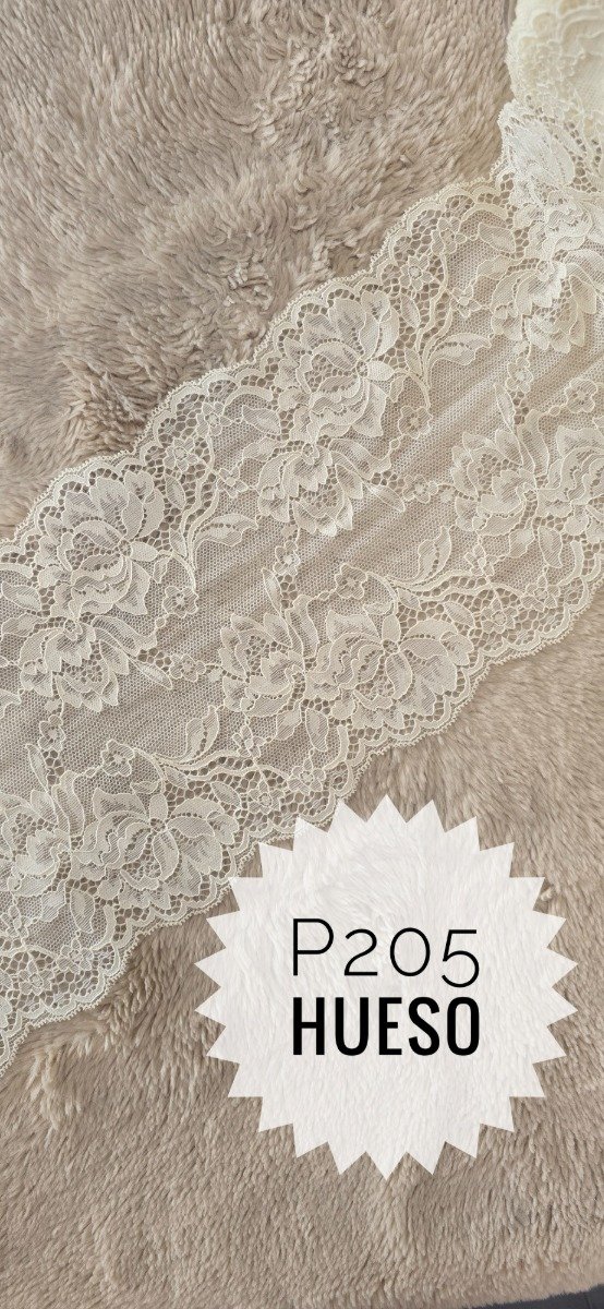 Producto - P205 PUNTILLA HUESO 18 cm