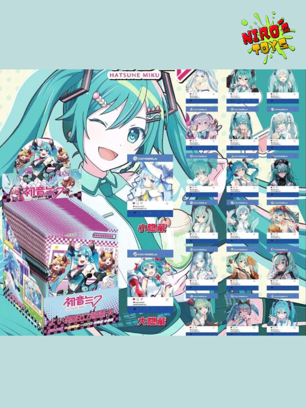 Producto - Cartas Polaroid set x40 - Cartas Hatsune Miku - Nirostoys