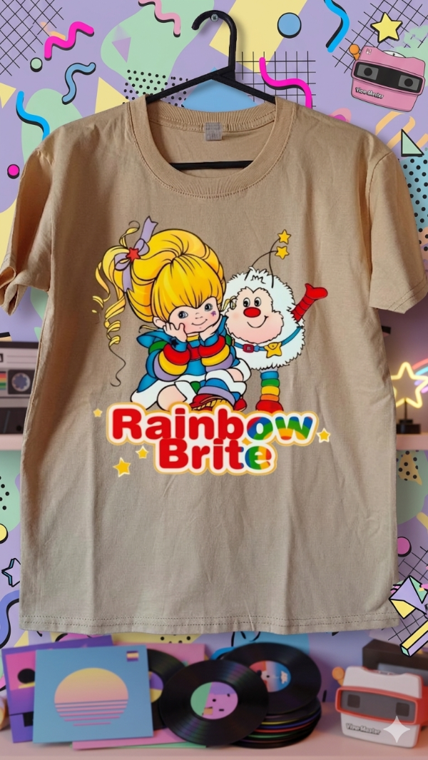 Producto - Remera Algodon Rainbow y Twinkle Beige
