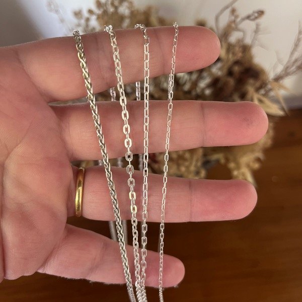 Producto - Cadena de plata - Varios modelos