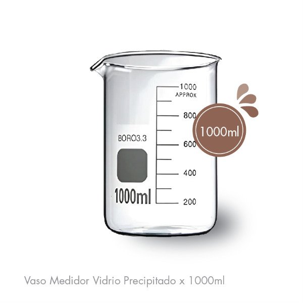 Producto - Vaso Medidor Vidrio Precipitado 1000ml