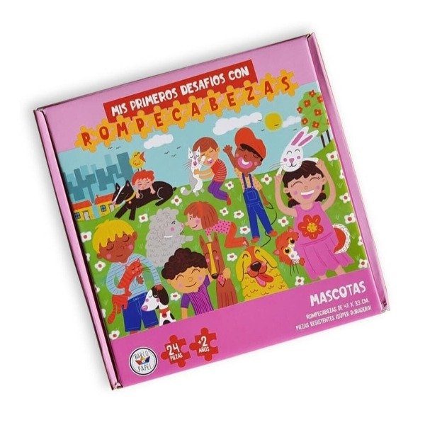 Producto - Mis primeros desafíos con rompecabezas - Mascotas