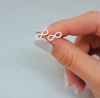 Producto - Aros iplata nfinito liso