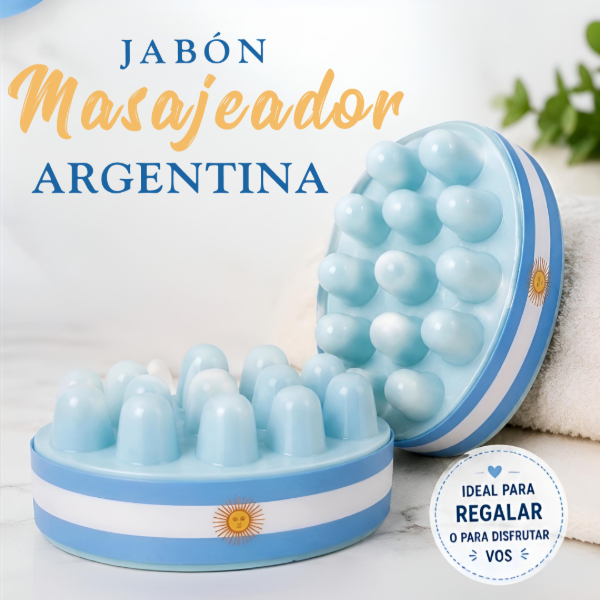 Producto - Jabón masajeador de Argentina
