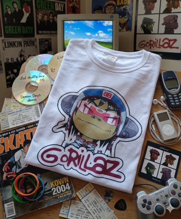 Producto - Remera Mujer Gorillaz