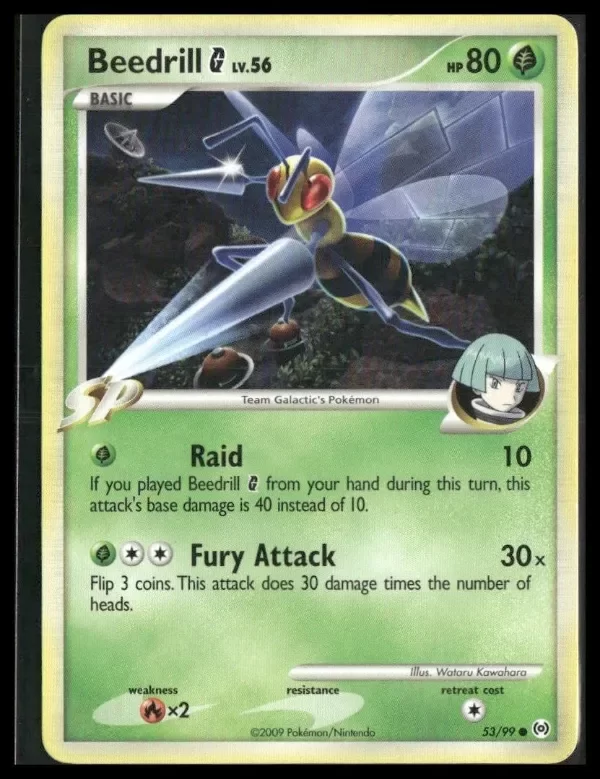 Producto - Beedrill G (53/111) Arceus Pokemon