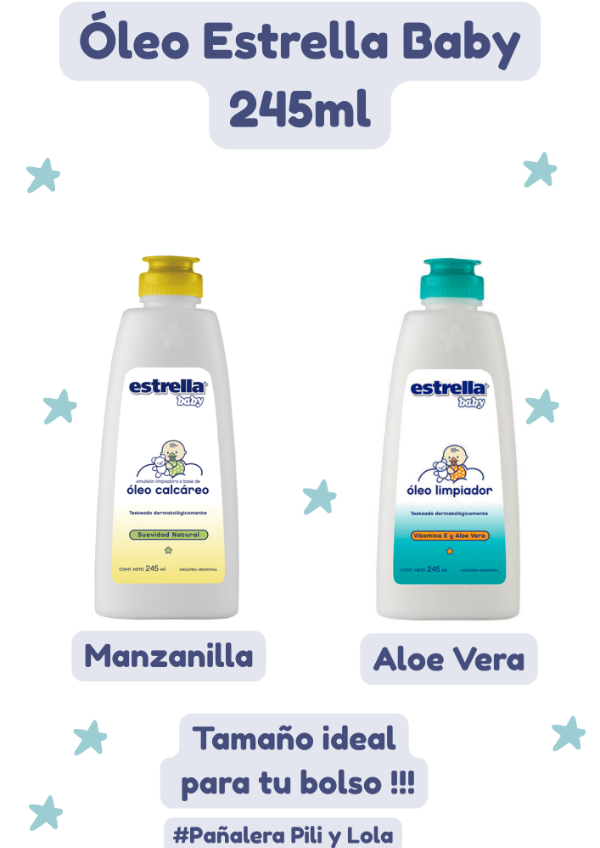 Producto - Óleo Calcáreo Estrella 245ml manzanilla/ aloe vera