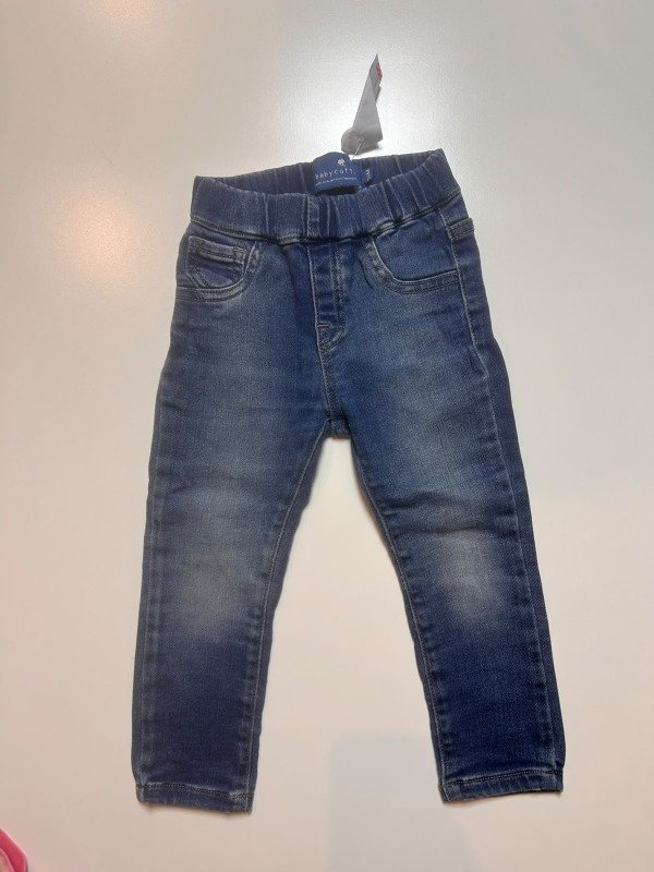 Producto - Jean azul con cintura elástica Babycottons - 1