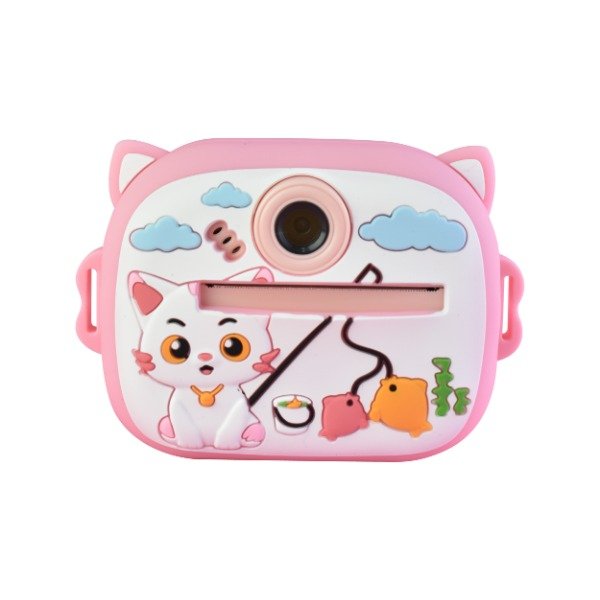 Producto - Cámara De Foto Infantil Mini Impresora Video Hd - ROSA