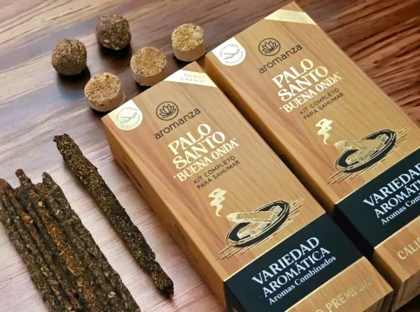 Producto - Box kit Palo Santo Buena Onda - Aromanza - 4