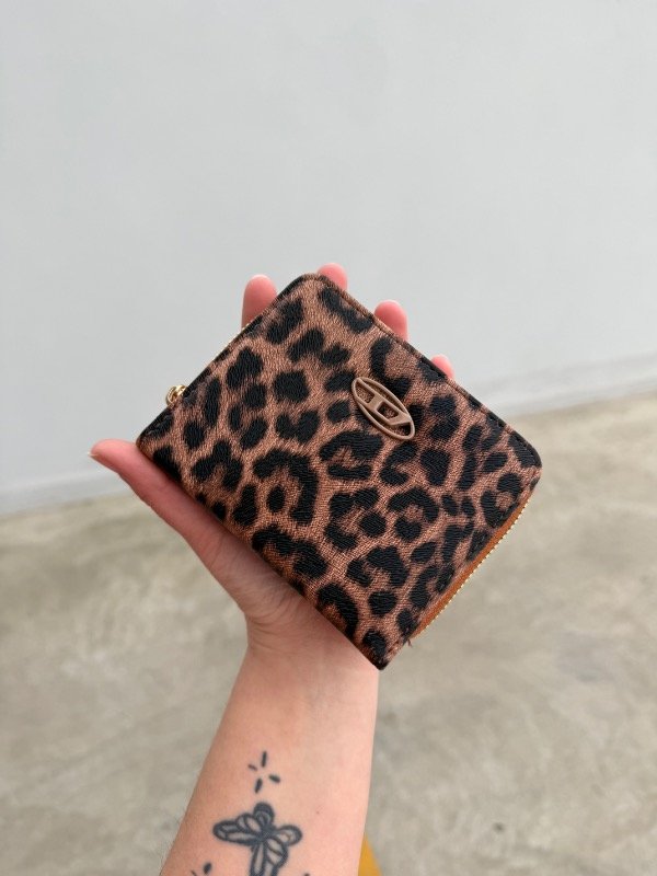 BILLETERA D PRINT MARRON