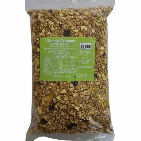 Producto - Granola Crocante con Manzana x 1 kg - Archimboldo