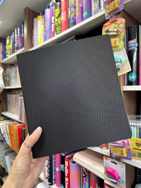 Producto - Carpeta Negra Flex Plastico Rideo N3